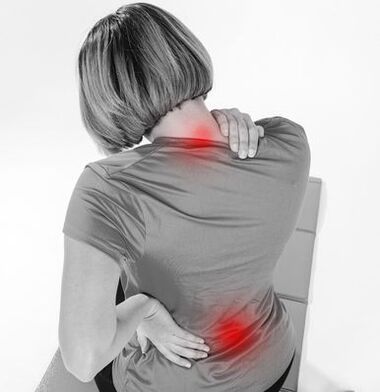 Neck pain and lower back